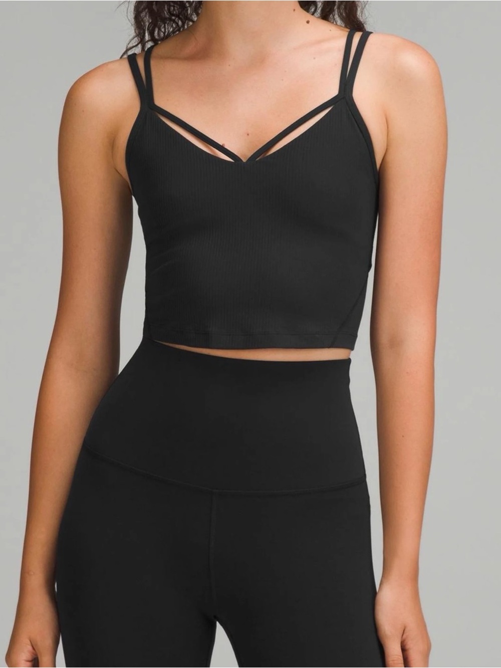 lululemon Align Strappy Ribbed Tank - Black
